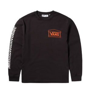 aries x vans vans vault x aries poetry longsleeve (black)