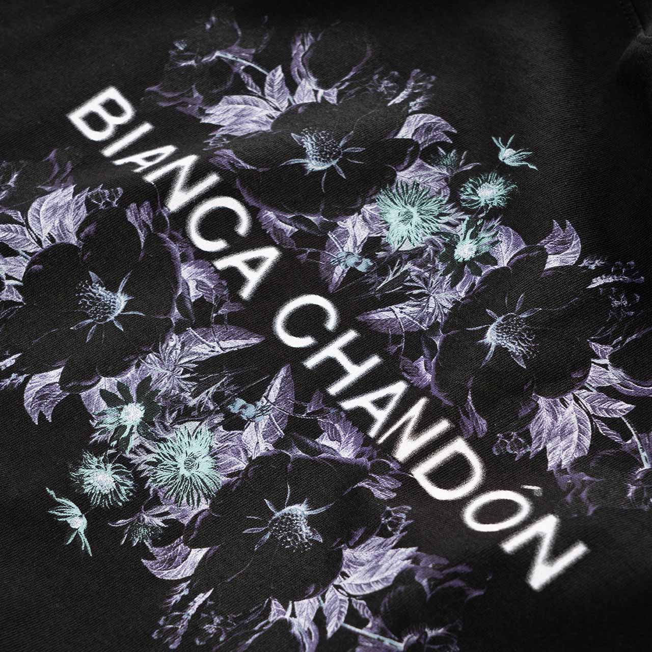 bianca chandôn bianca chandôn floral logotype t-shirt (black)