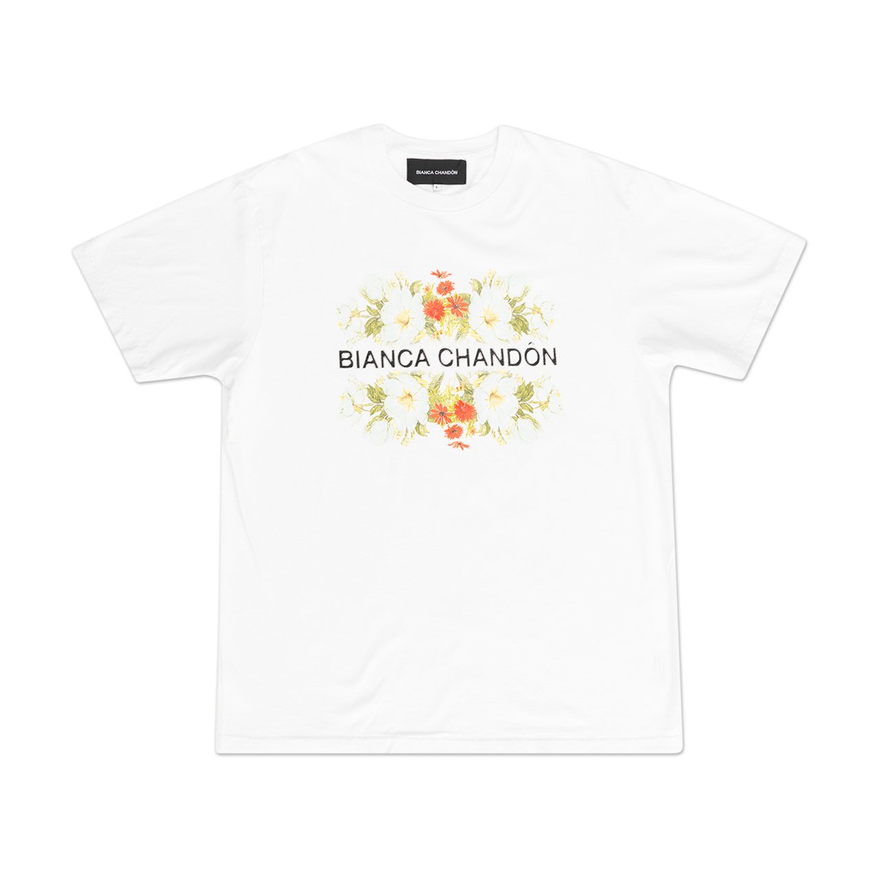 bianca chandôn bianca chandôn floral logotype t-shirt (white)