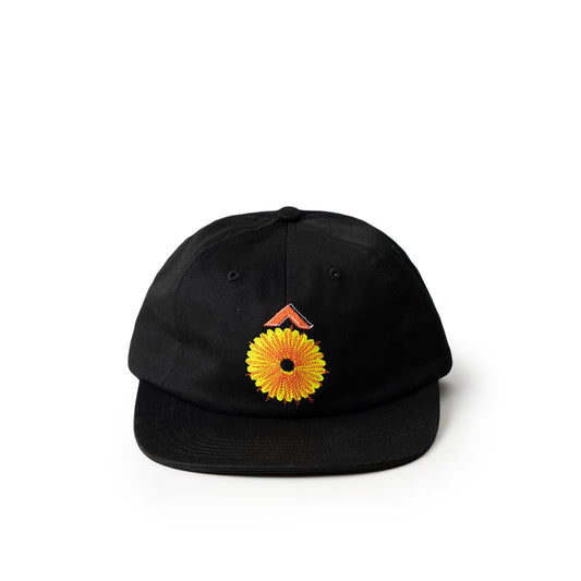 bianca chandôn bianca chandôn flower circumflex hat (black) bcfw21d1-fc-hat-blk