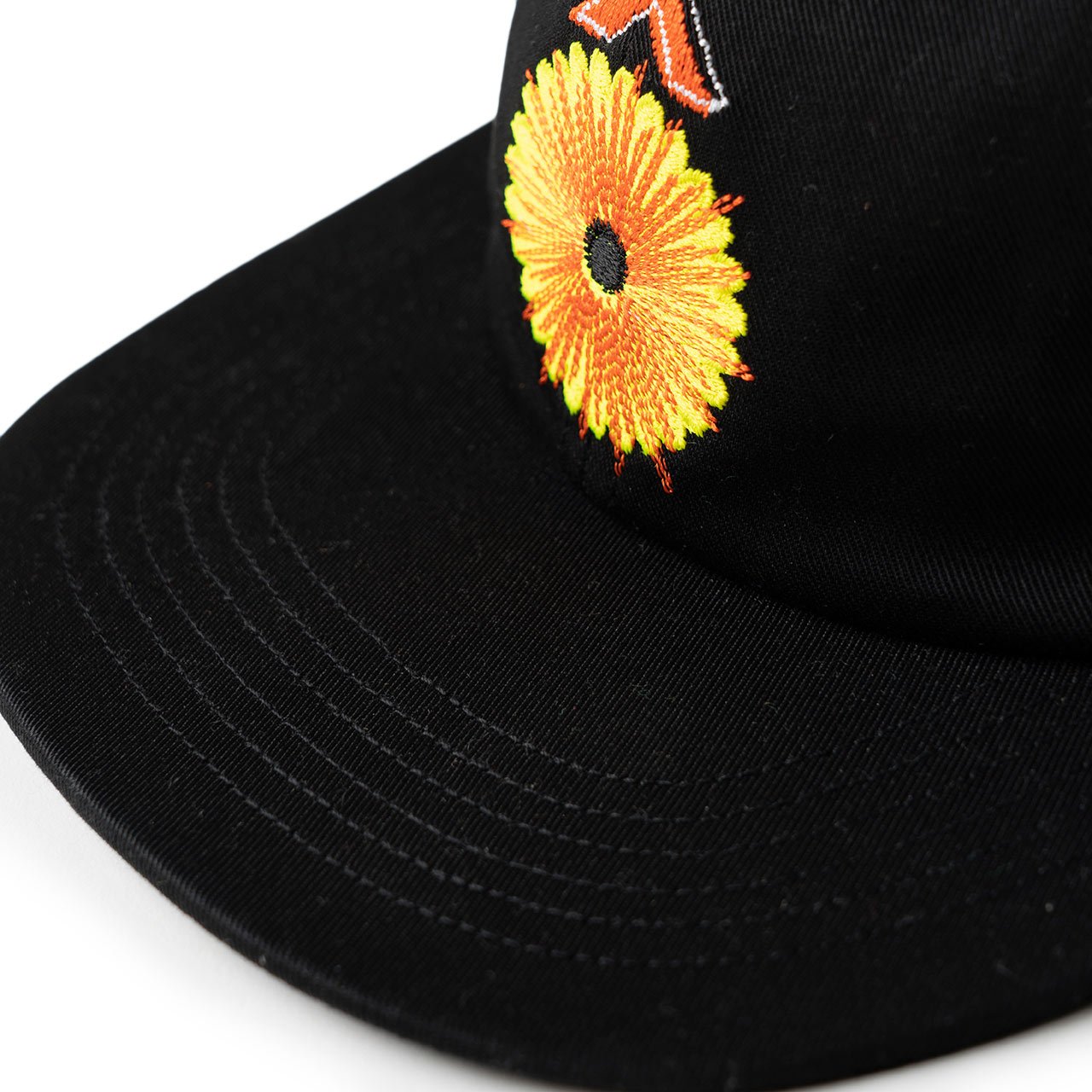 bianca chandôn flower circumflex hat (black) bcfw21d1-fc-hat-blk - a.plus