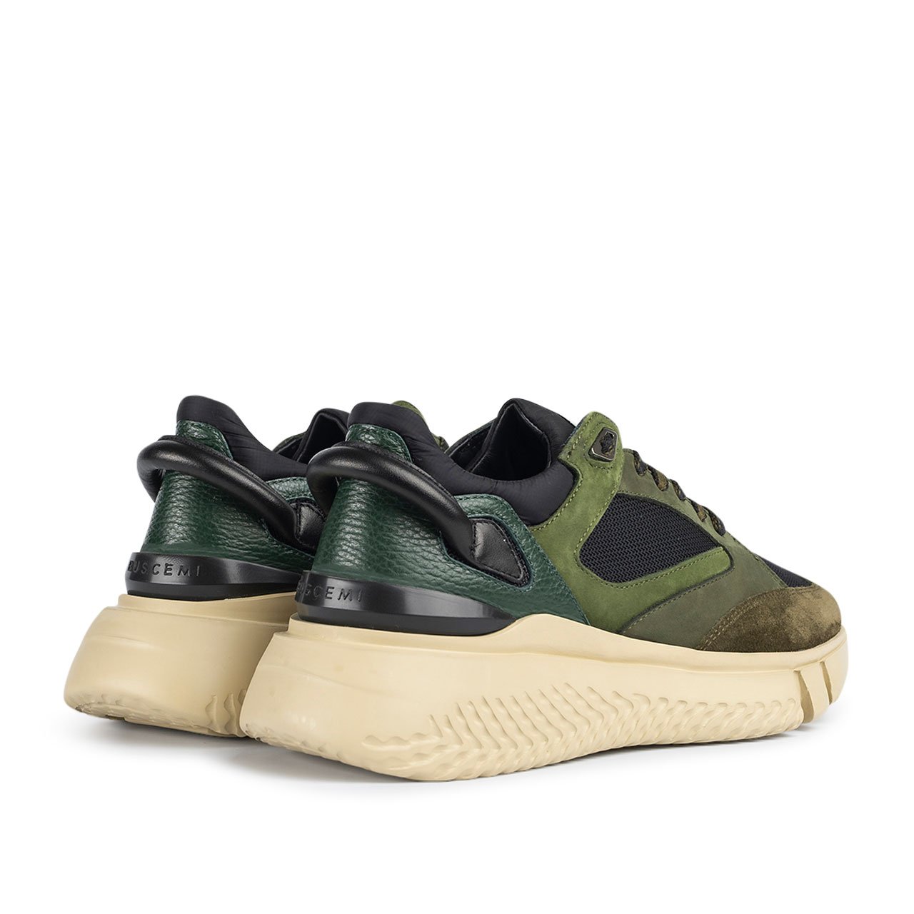 buscemi veloce black military green BCW20718 a.plus