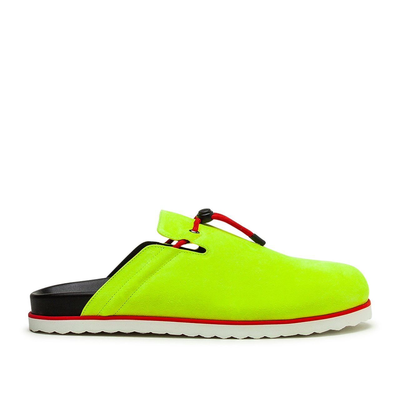 buscemi pietro slides neon yellow 120SMSABJM010S a.plus