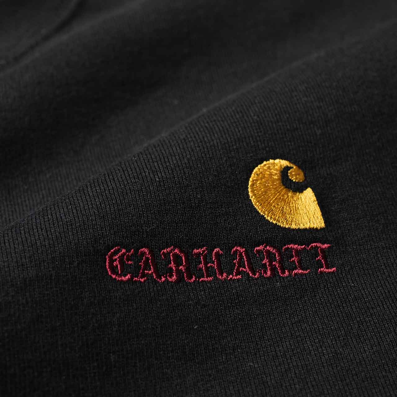 carhartt wip x wacko maria american script sweatshirt (black) - i028250.0d6.00.03 - a.plus - Image - 3