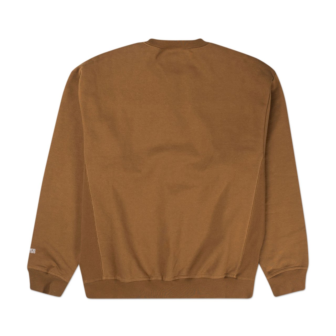 carhartt wip x wacko maria american script sweatshirt (brown) - i028250.0d9.00.03 - a.plus - Image - 2