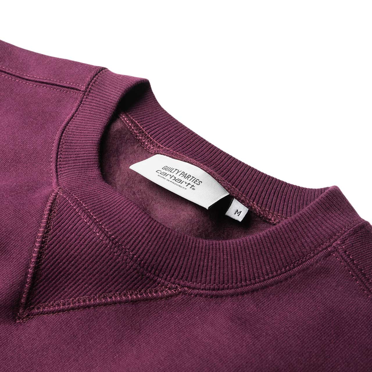 carhartt wip x wacko maria american script sweatshirt (purple) - i028250.0d8.00.03 - a.plus - Image - 4