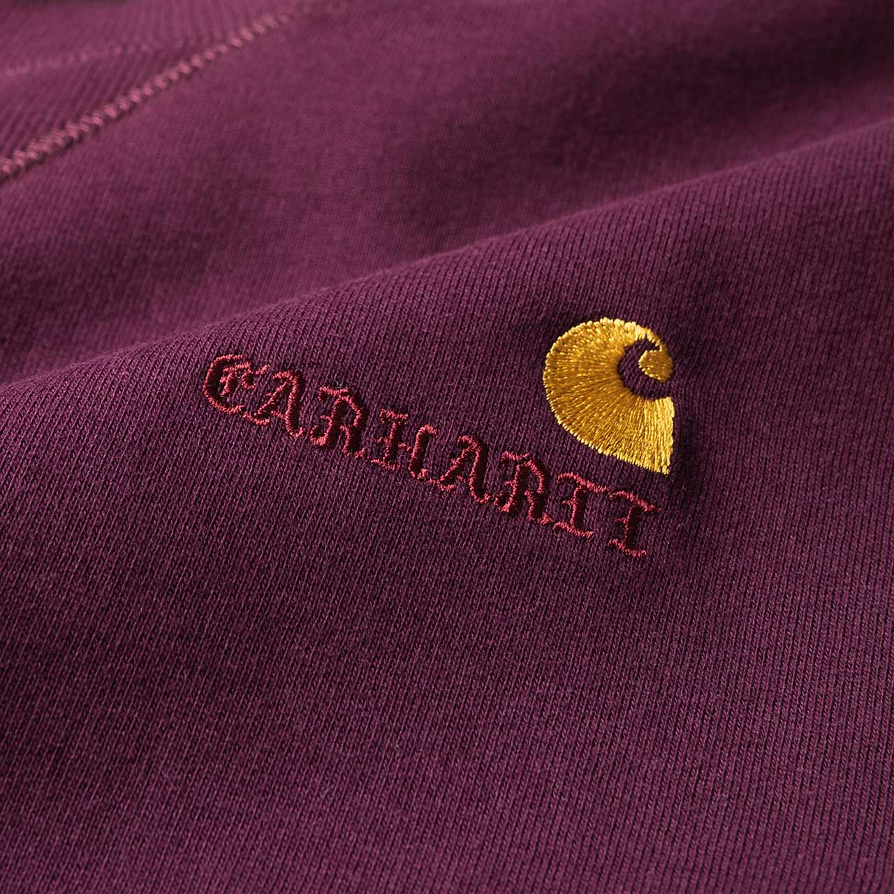 carhartt wip x wacko maria american script sweatshirt (purple) - i028250.0d8.00.03 - a.plus - Image - 3