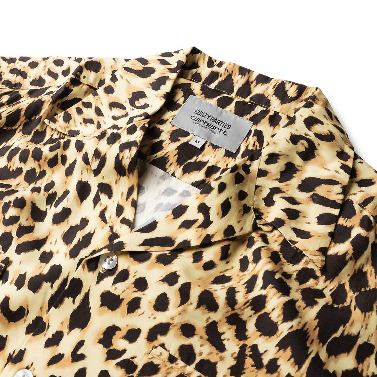 carhartt wip x wacko maria leopard shirt (leopard print) I028239.0E1.00.03  - a.plus