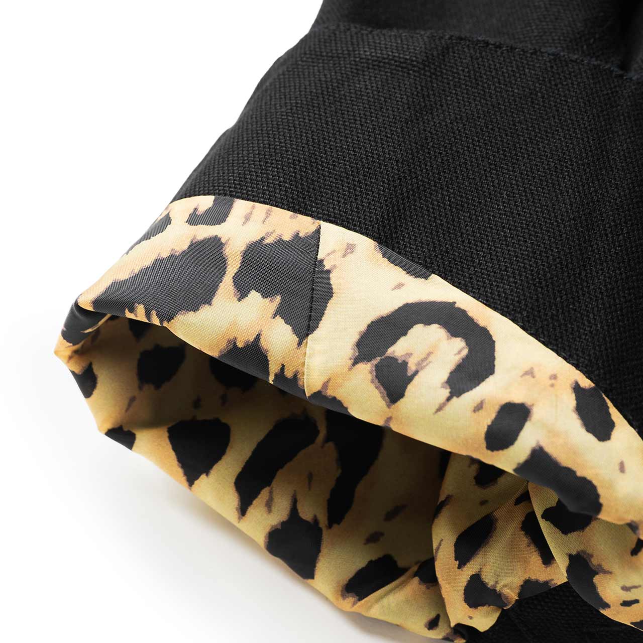 carhartt wip x wacko maria og detroit jacket (black / leopard print) - i028223.0d6.02.03 - a.plus - Image - 8