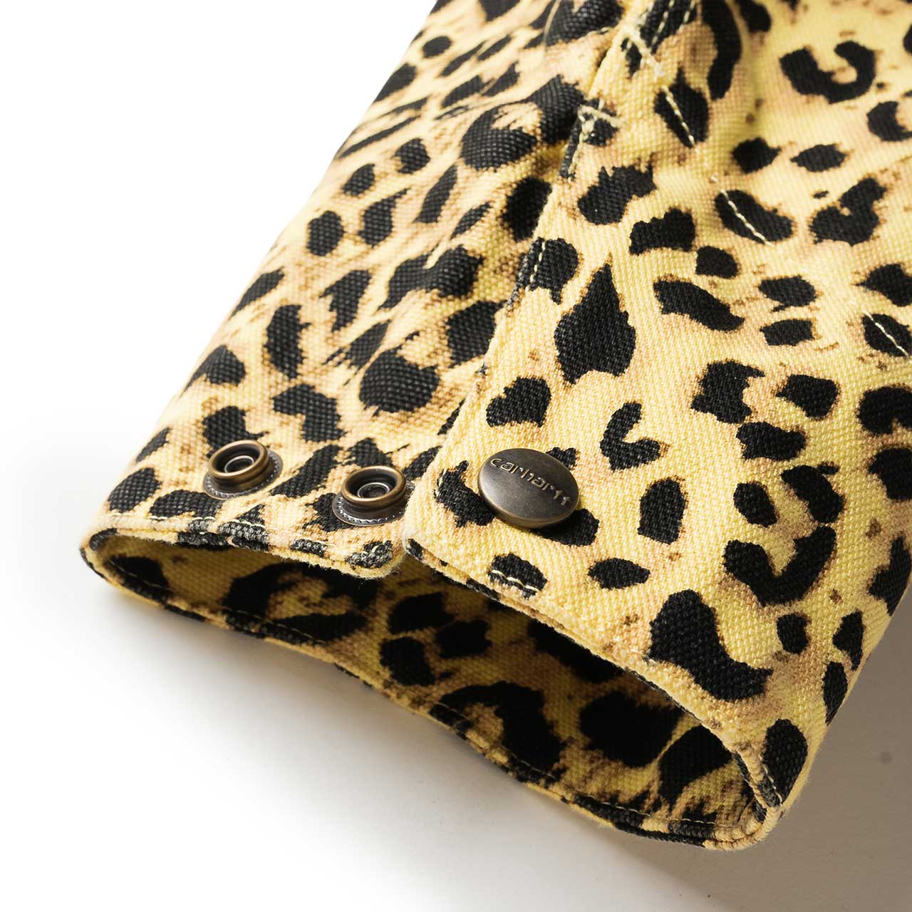 carhartt wip x wacko maria og detroit jacket (leopard print) - i028223.0e1.02.03 - a.plus - Image - 7