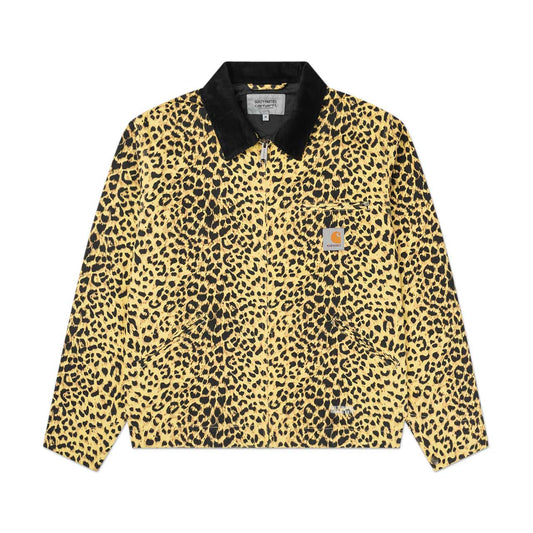 carhartt wip x wacko maria og detroit jacket (leopard print) - i028223.0e1.02.03 - a.plus - Image - 1
