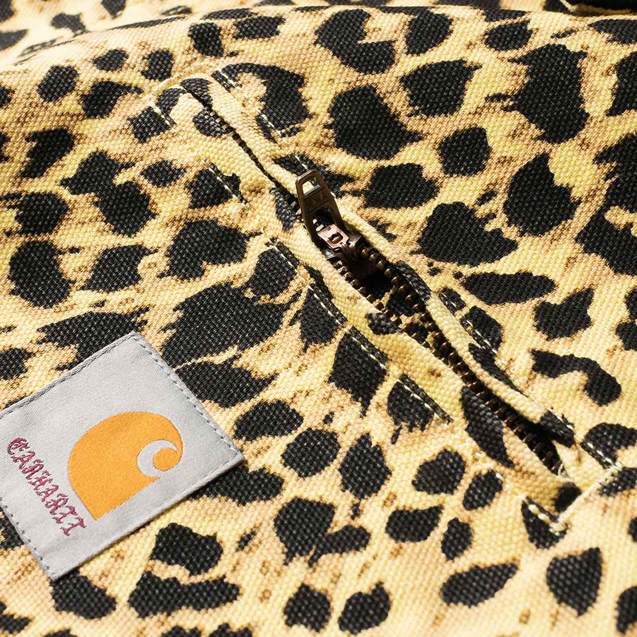 carhartt wip x wacko maria og detroit jacket (leopard print) - i028223.0e1.02.03 - a.plus - Image - 5