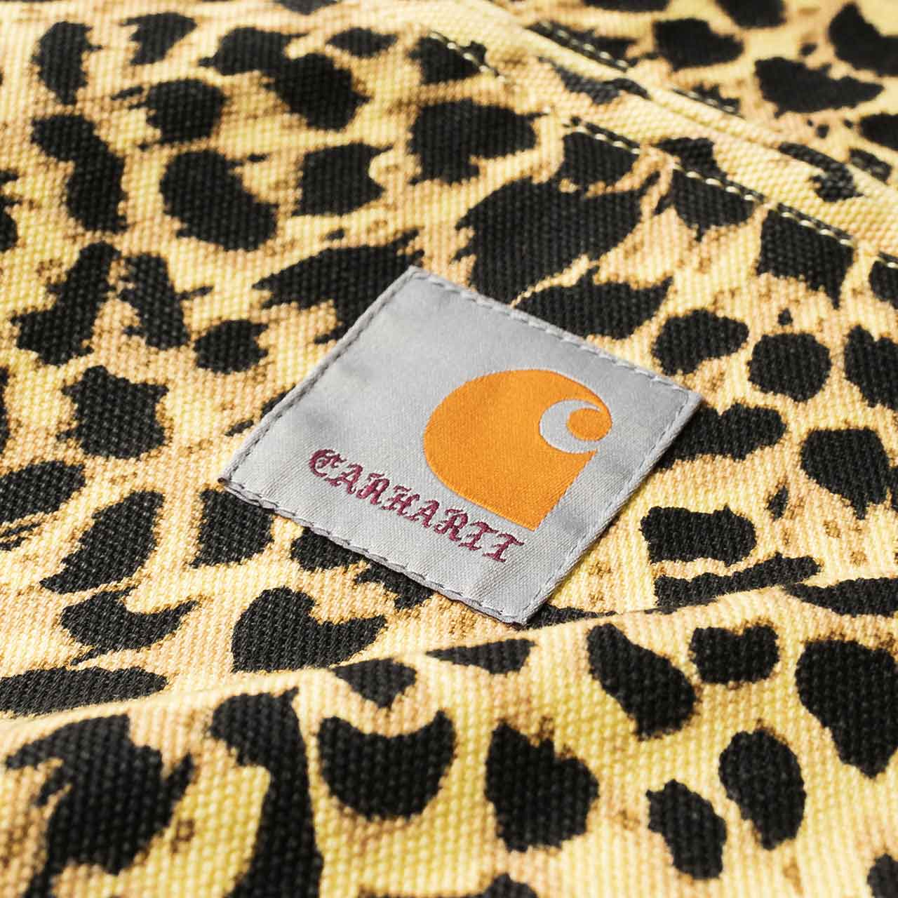 carhartt wip x wacko maria og detroit jacket (leopard print)  I028223.0E1.02.03 - a.plus