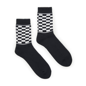 cav empt cav empt checker socks (black)