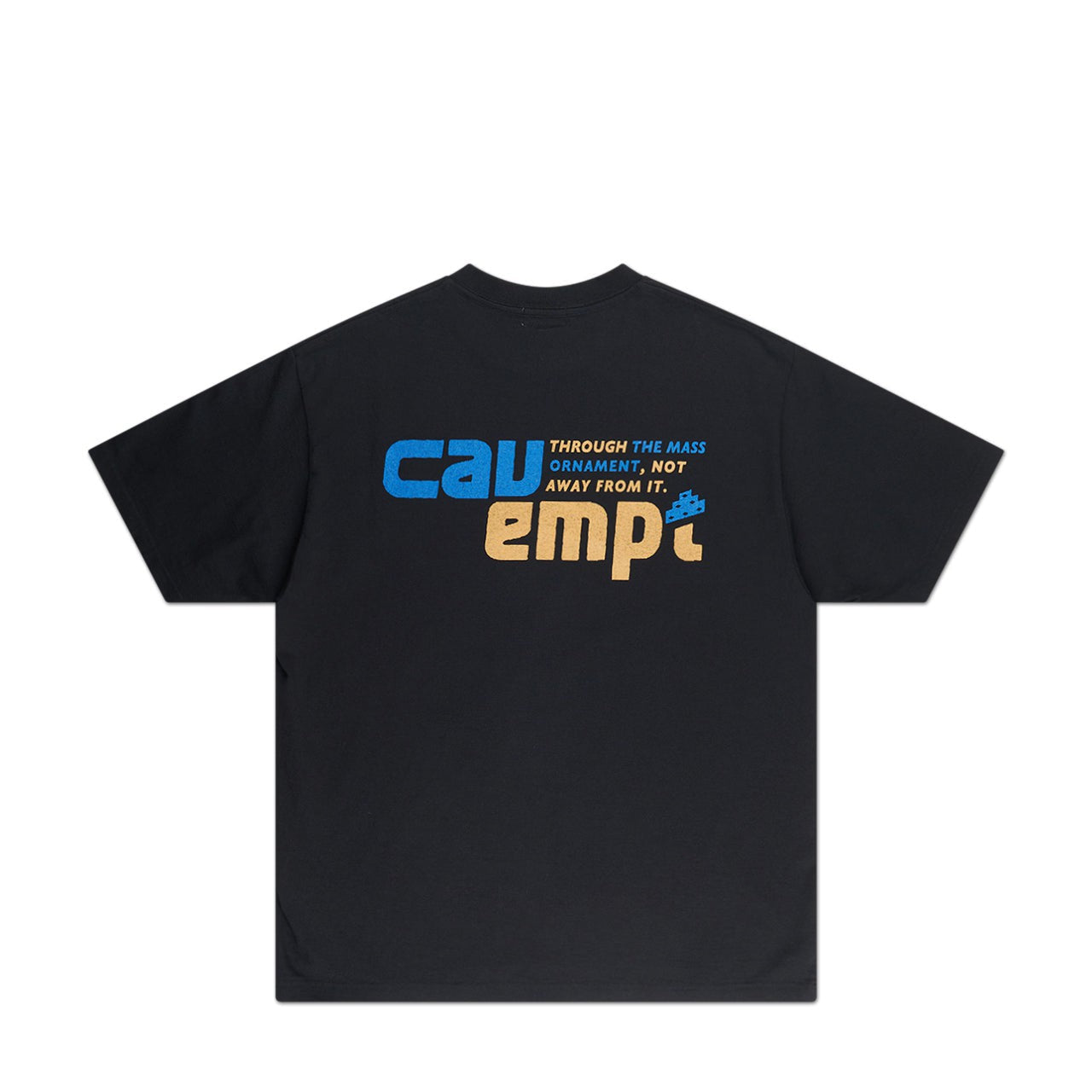 cav empt cav empt mass ornament t-shirt (black)