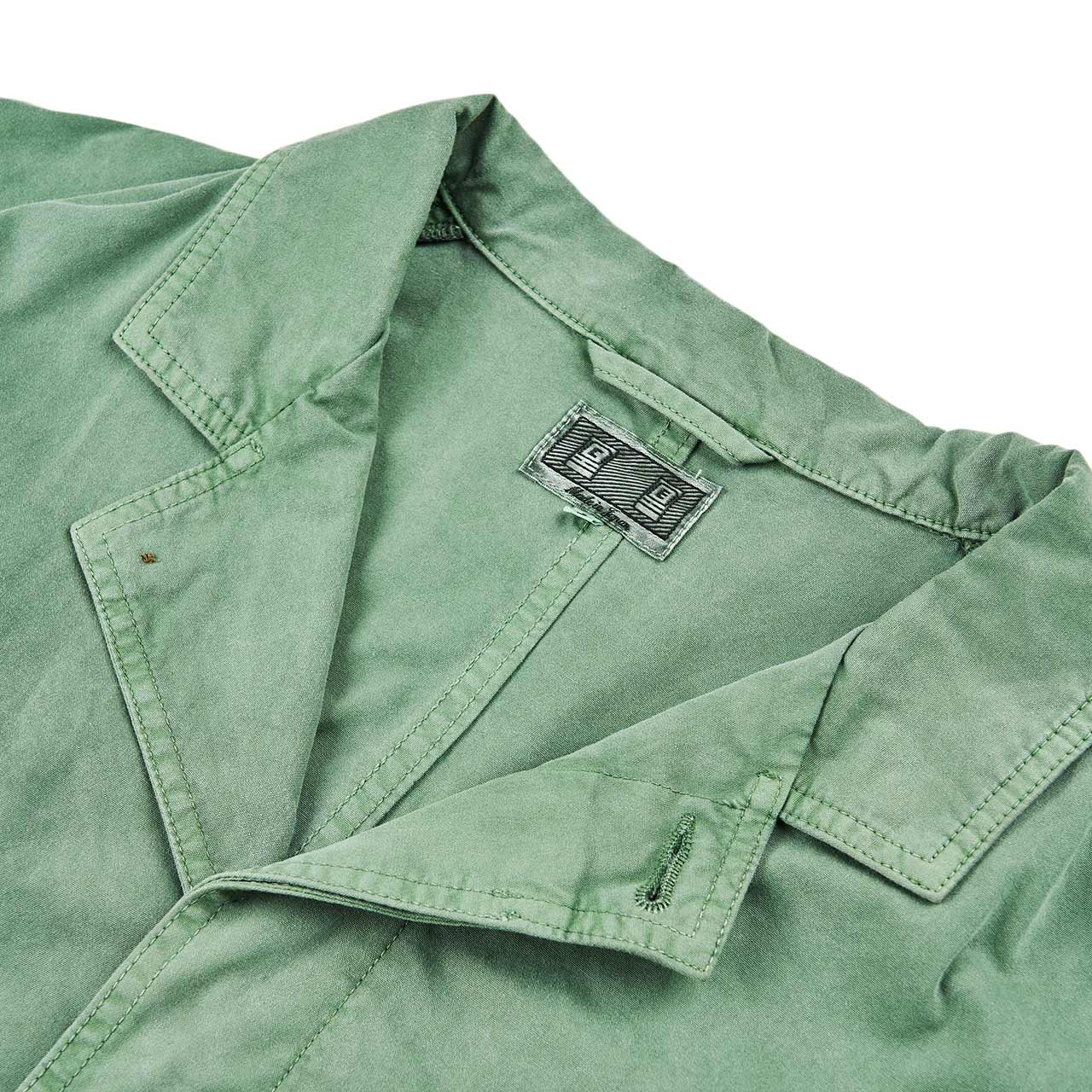 cav empt cav empt overdye interspersed lapel jacket (green)