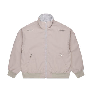 cav empt cav empt reversible zip jacket (beige)