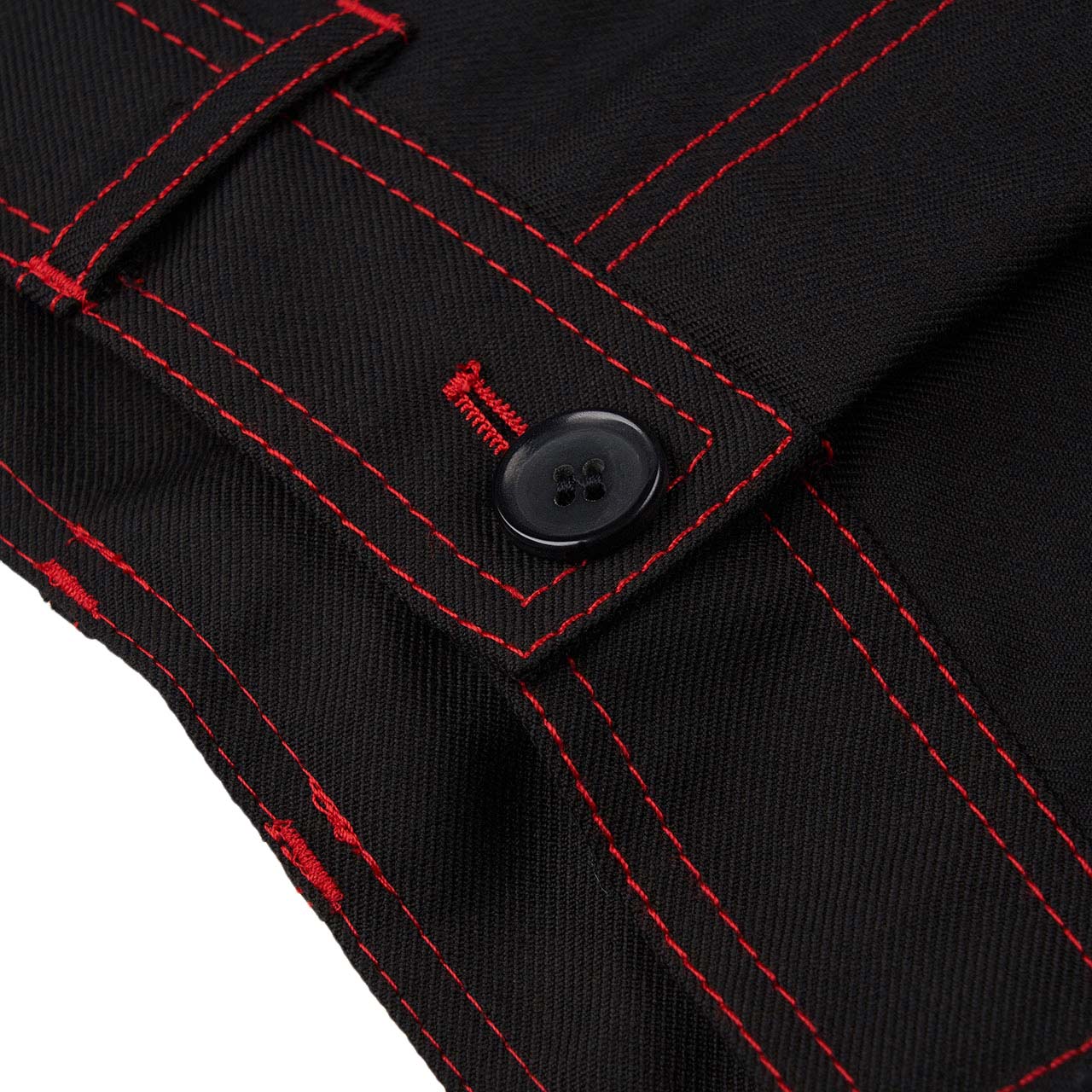 Black and red comme des garcons shirt online