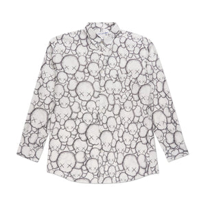 comme des garçons shirt comme des garçons shirt x kaws classic shirt (print a)