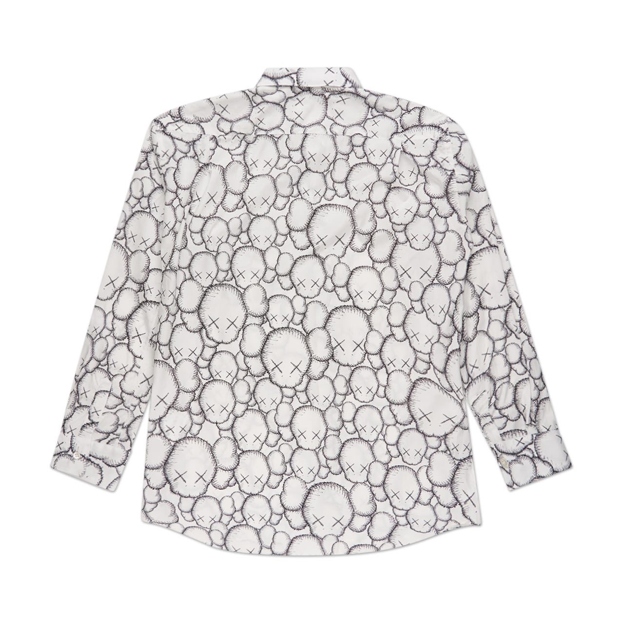 comme des garçons shirt comme des garçons shirt x kaws classic shirt (print a)