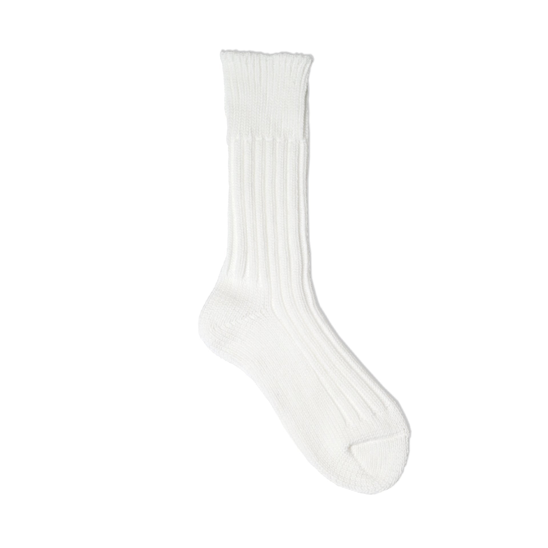 decka decka cased heavyweight socks (white)