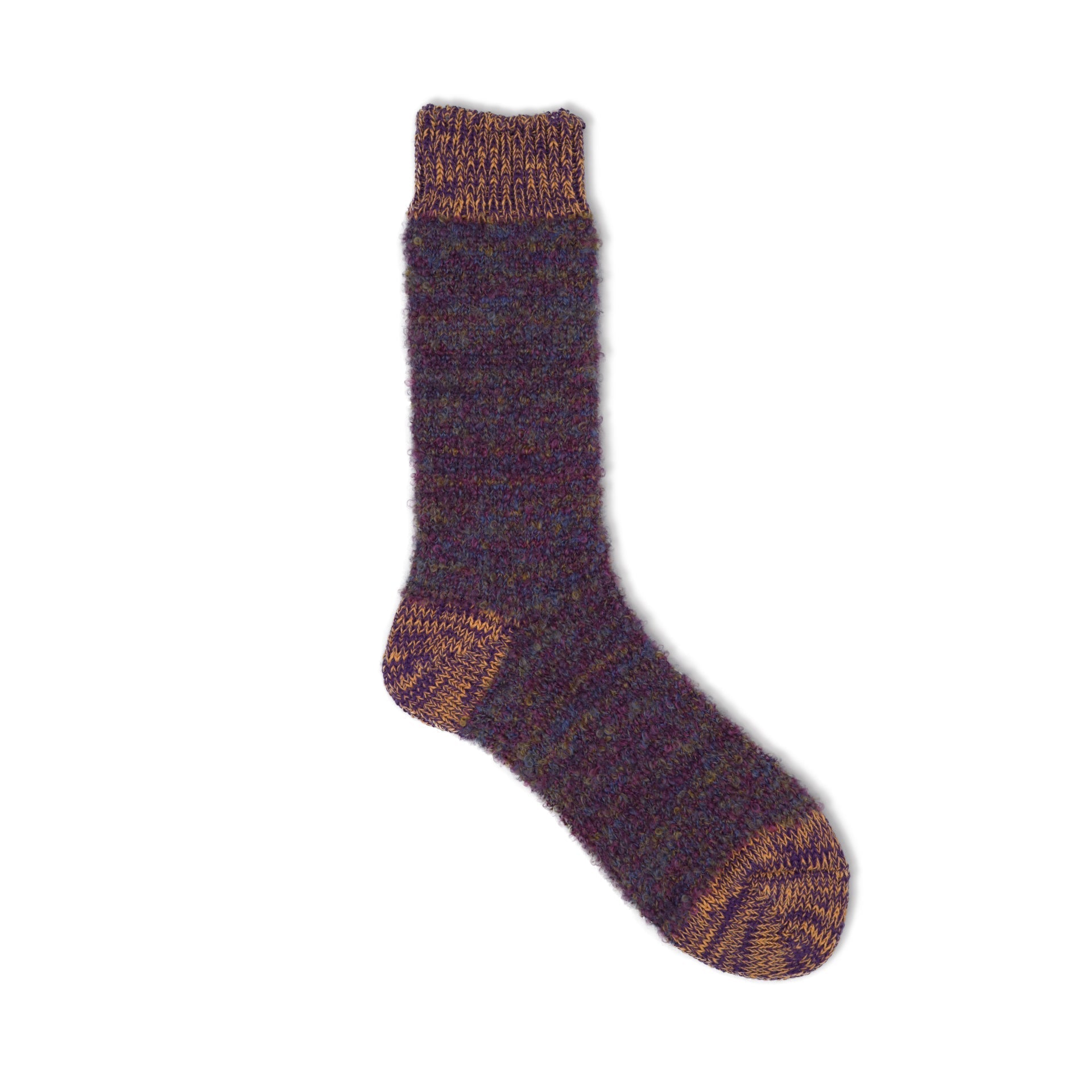 decka decka mohair wool socks (multi)