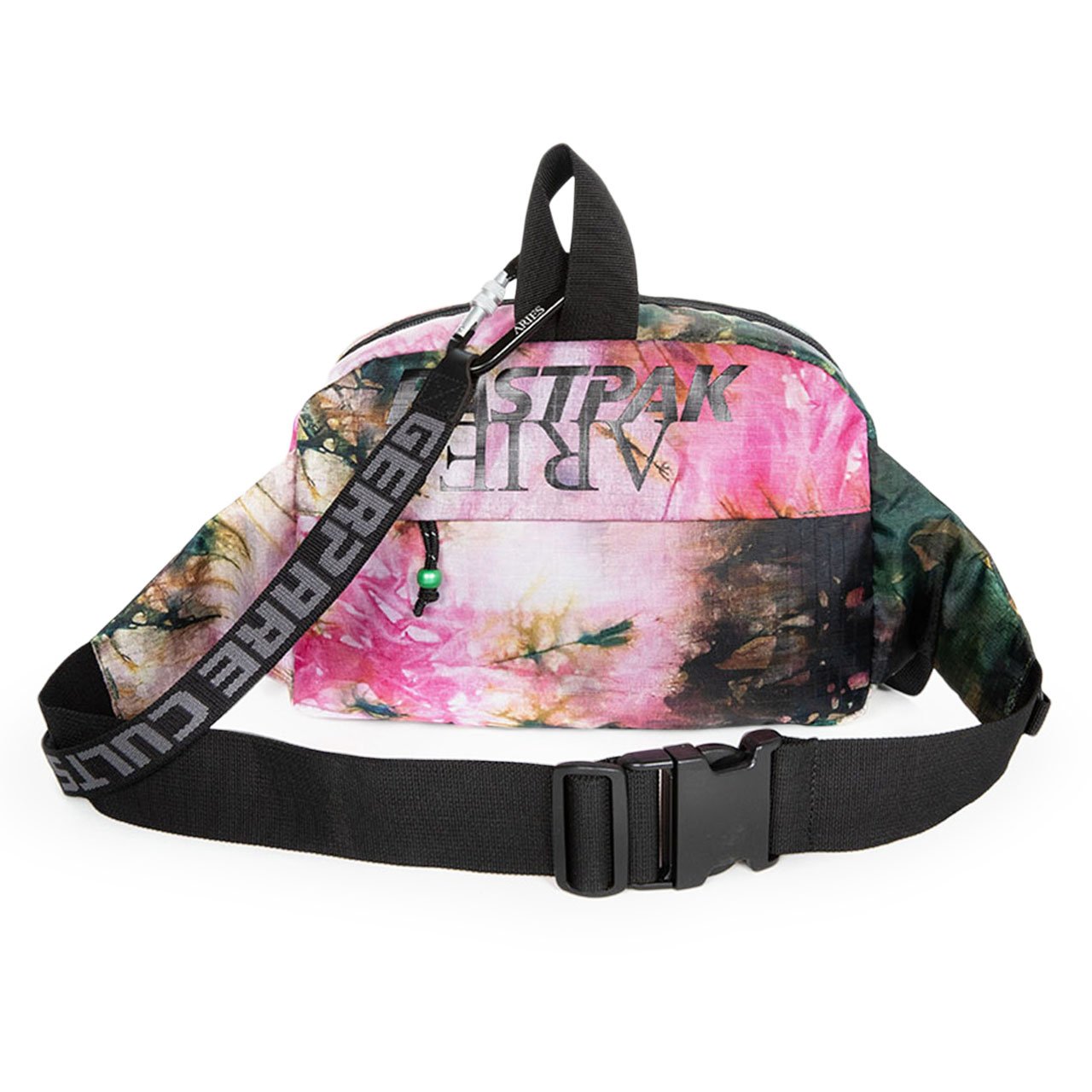 eastpak x aries bum bag (black / multi) EK0A5B9LN101 - a.plus