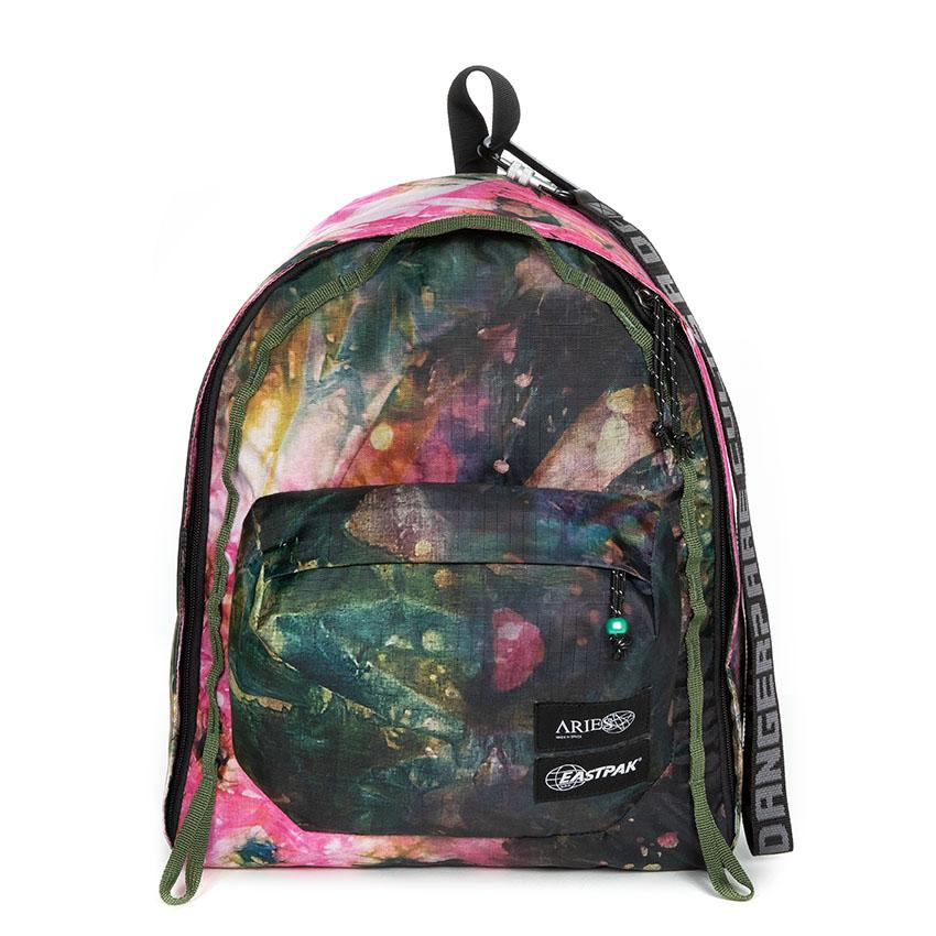 eastpak x aries padded (black / multi) EK0A5B9JN101 - a.plus