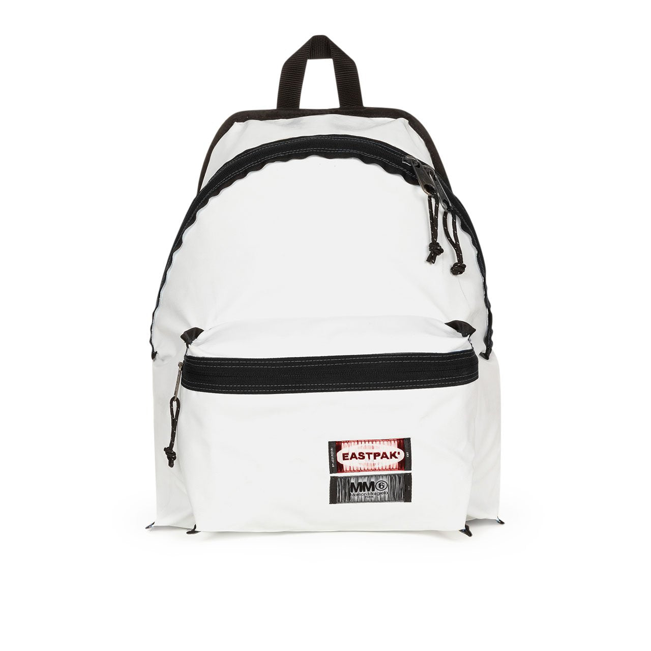 eastpak eastpak x mm6 padded reversible backpack (black) EK0A5BASQ761-BLK