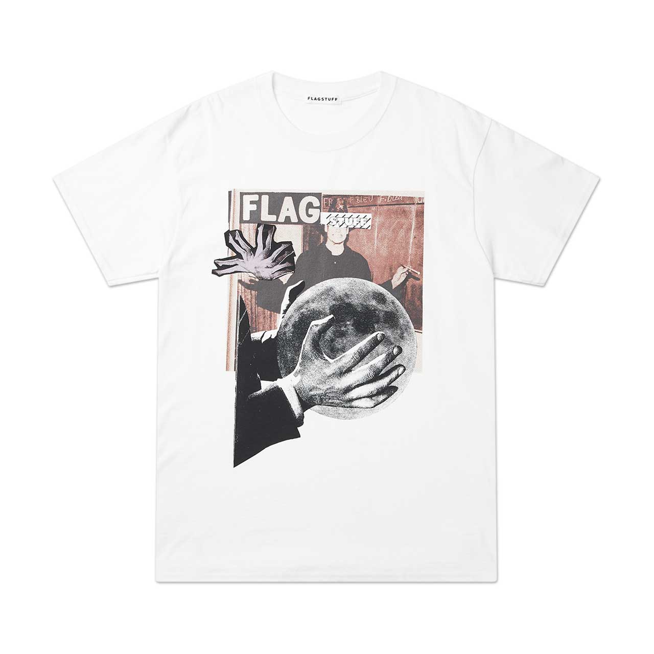 flagstuff "cut up" s/s tee (white) - 20aw-fs-78 - a.plus - Image - 1