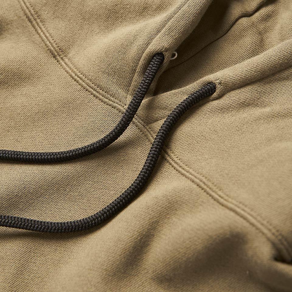 flagstuff flagstuff washed hoodie (olive multi)