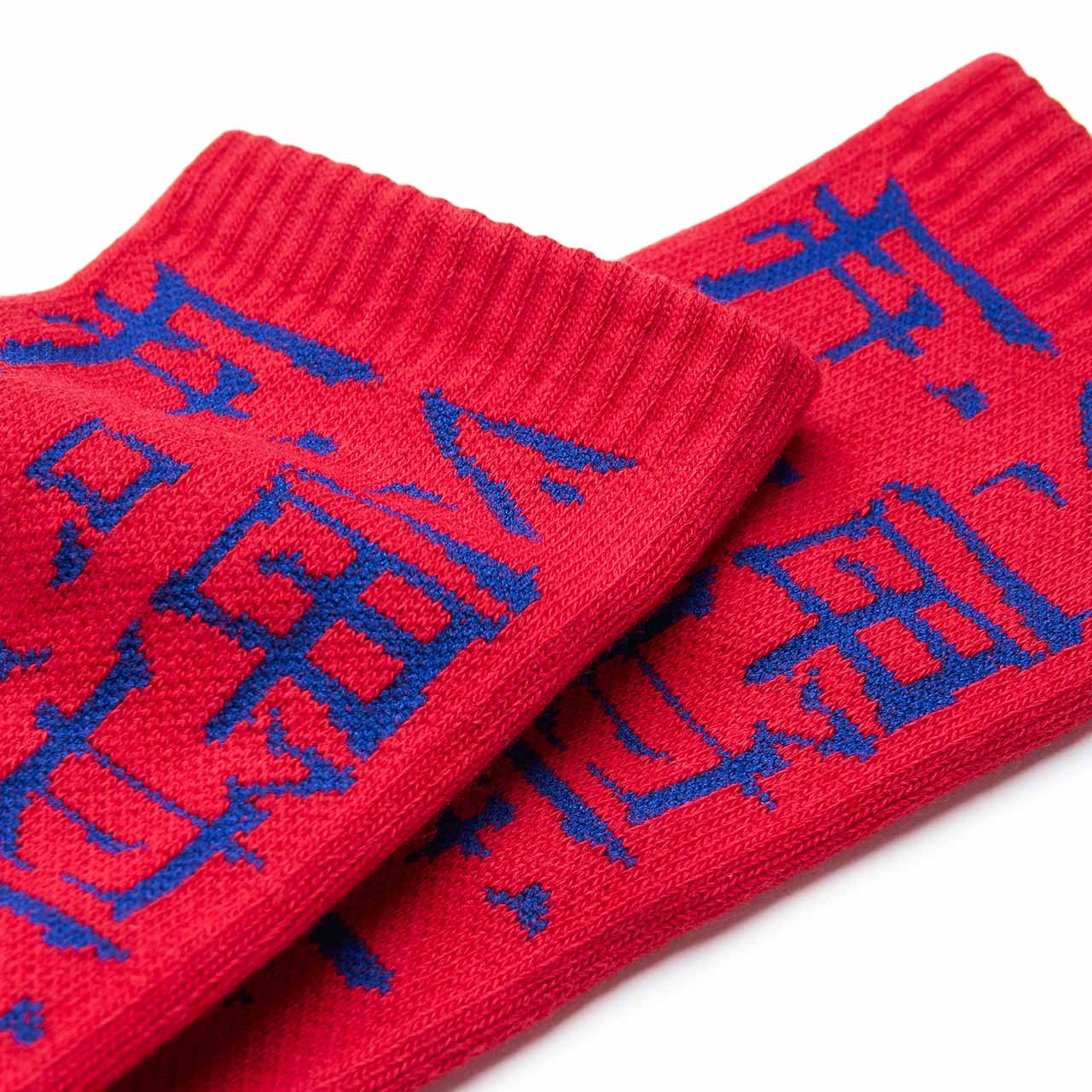 flagstuff "kanji logo" socks (red) - 19aw-fs-71 - a.plus - Image - 2
