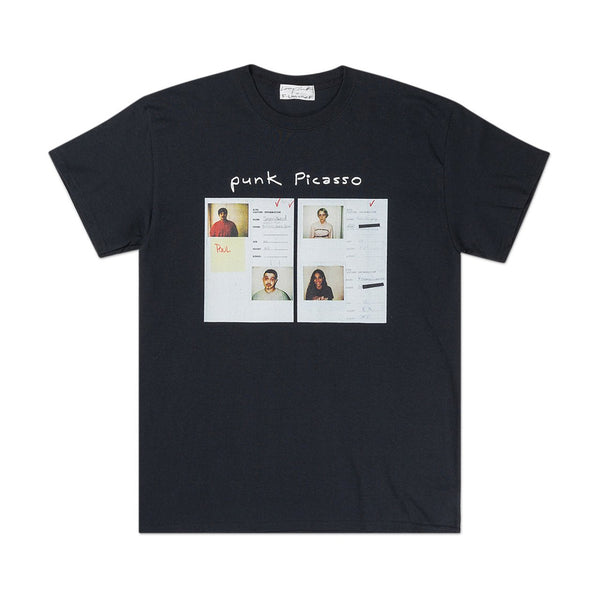 flagstuff x larry clark t-shirt (black) 19AW-FSXLC-07-wht - a.plus