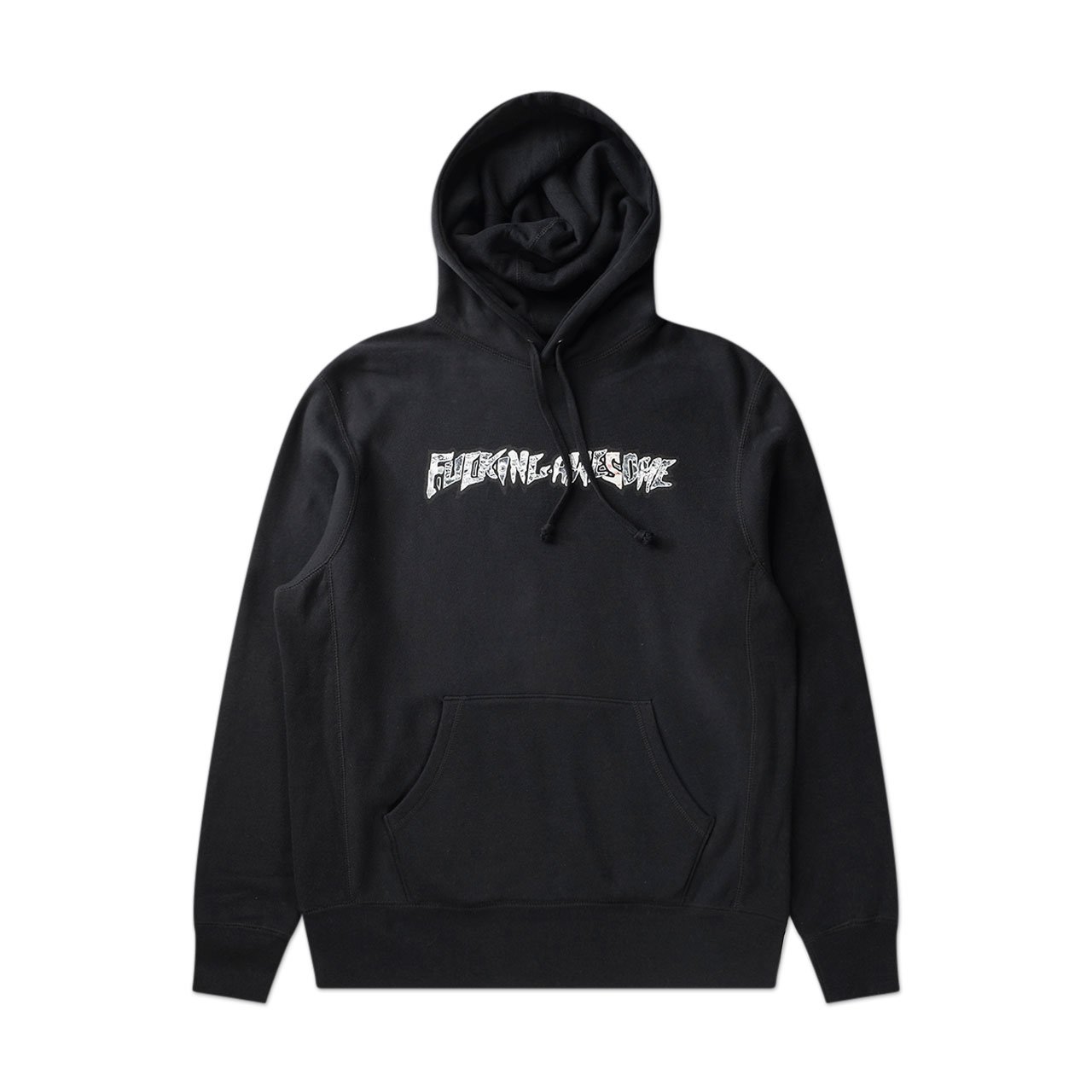 fucking awesome actual visual guidance hoodie (black) - p706163-002 - a.plus - Image - 1