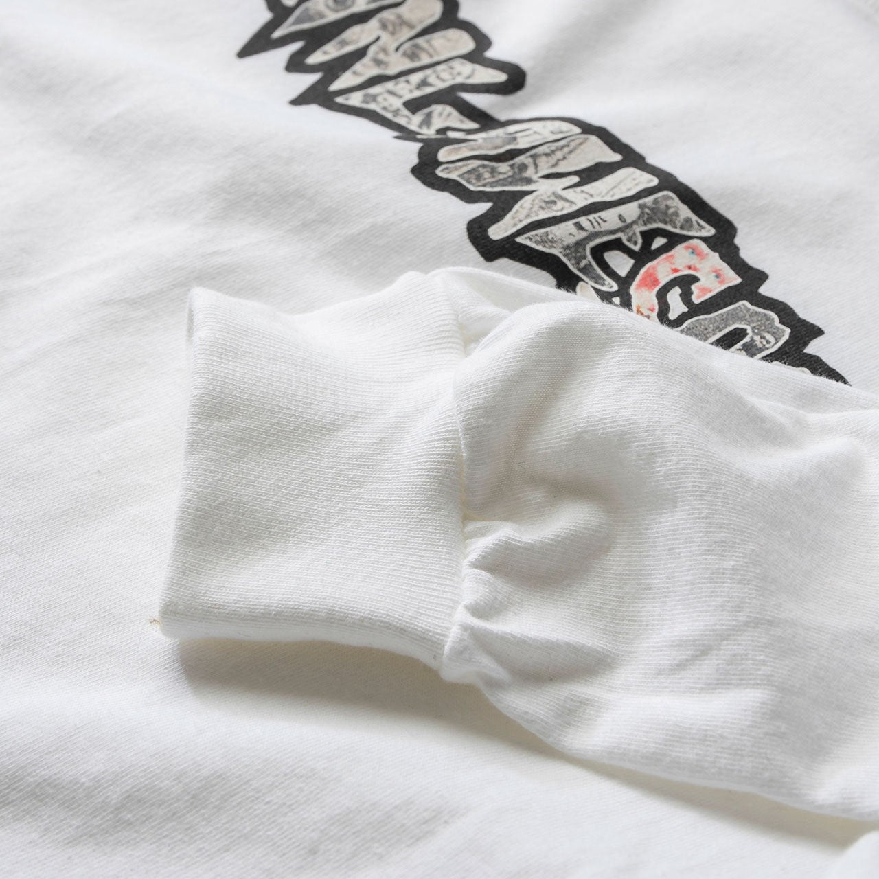 fucking awesome actual visual guidance longsleeve (white)