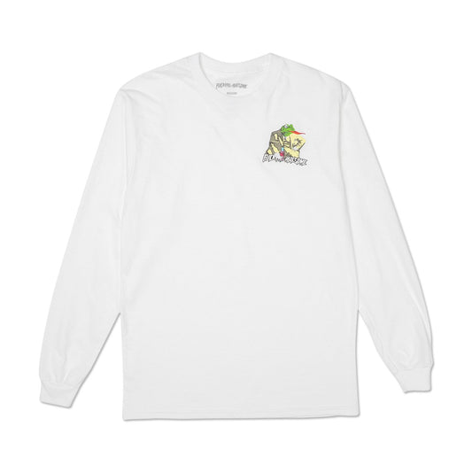 fucking awesome frogman l/s tee (white) - p704027-002 - a.plus - Image - 1