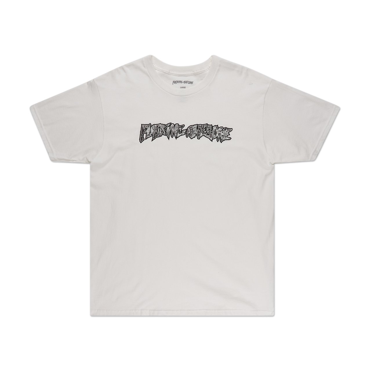 fucking awesome fucking awesome acupuncture t-shirt (white)