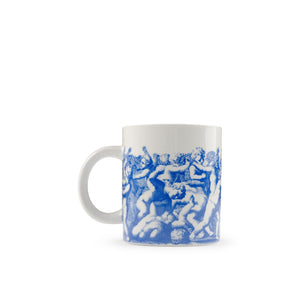 fucking awesome fucking awesome cherub fight mug (blue / ivory) P710541