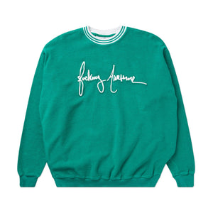 fucking awesome fucking awesome cursive crewneck (green)