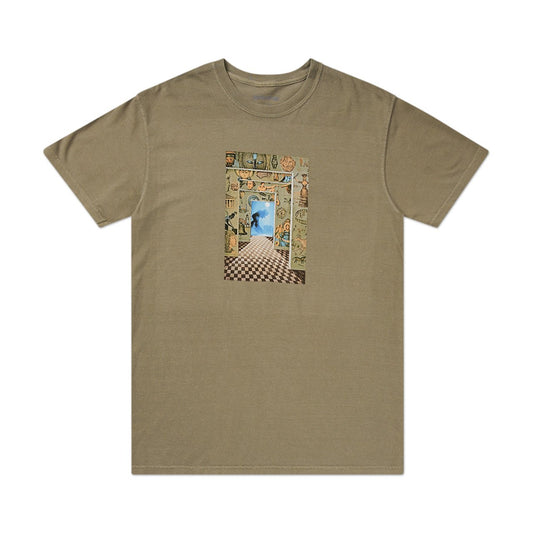 fucking awesome fucking awesome dream tunnel t-shirt (khaki)