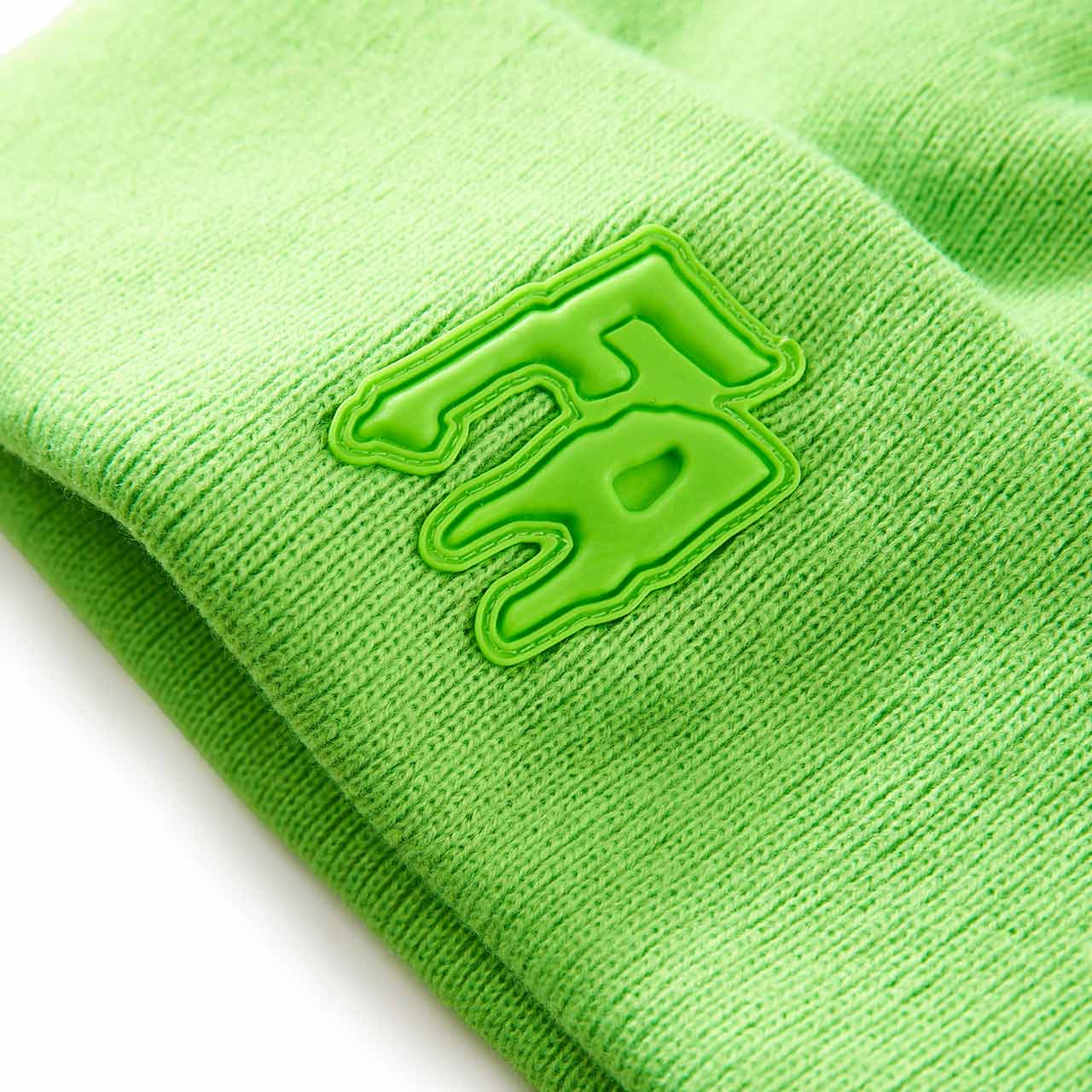 fucking awesome fucking awesome fa applique cuff beanie (neon green) P707111SPONESIZE