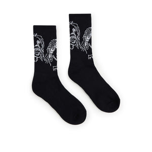 fucking awesome fucking awesome front row socks (black) PN1447