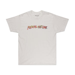 fucking awesome fucking awesome gum stamp t-shirt (white)