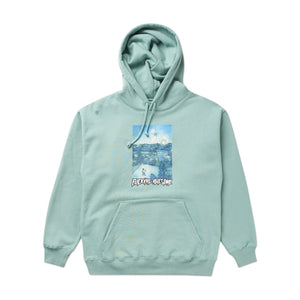 fucking awesome fucking awesome helicopter hoodie (teal)