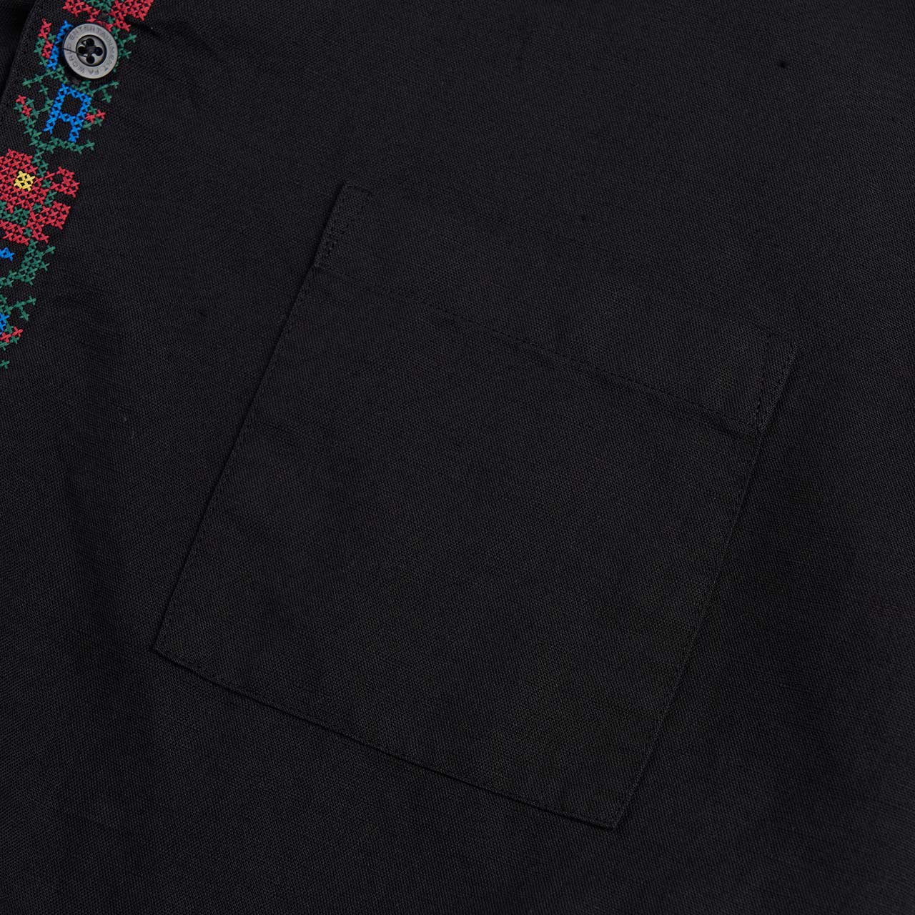 fucking awesome fucking awesome linen tetris club shirt (black)
