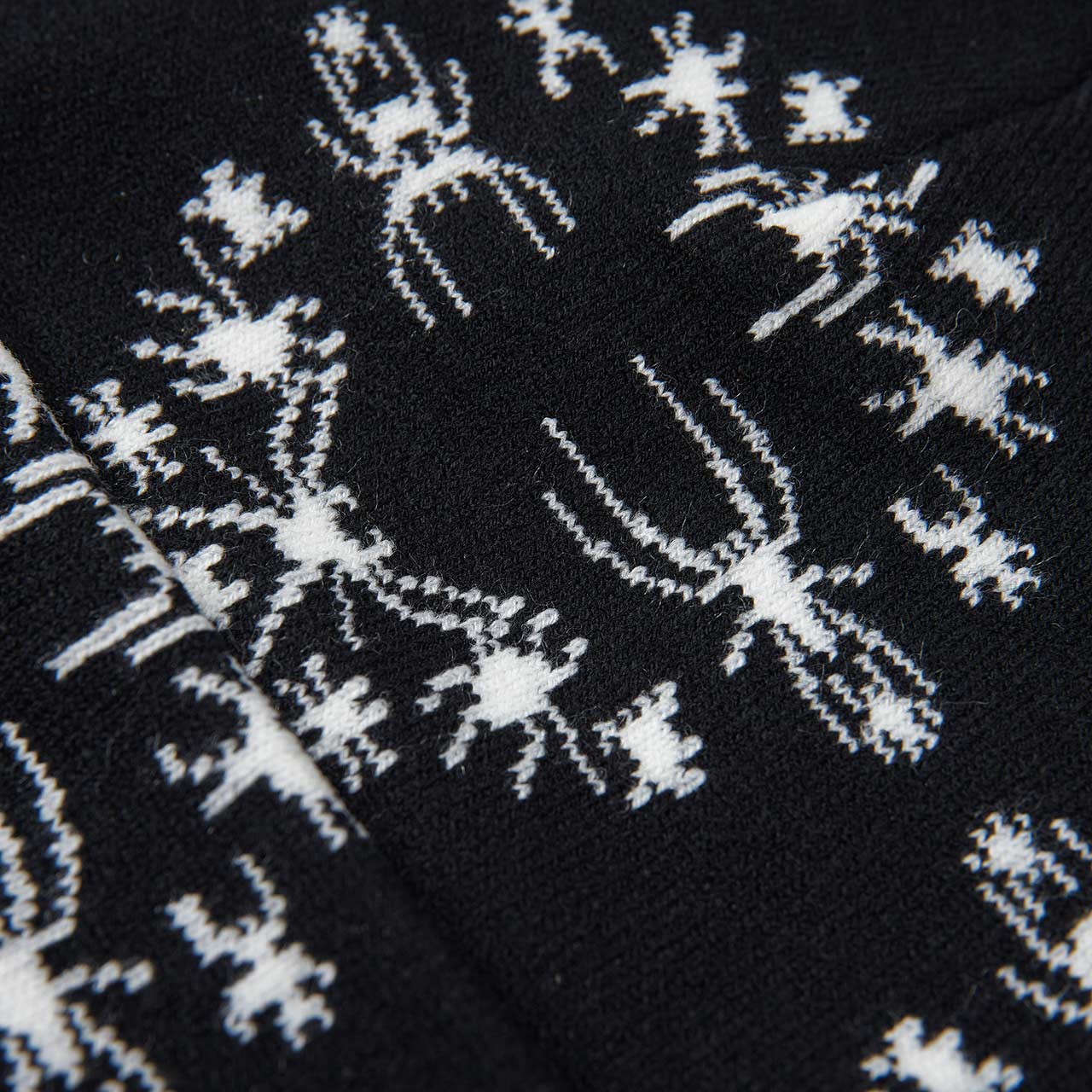 fucking awesome fucking awesome spider stamp cuff beanie (black) p708495-001SPONESIZE
