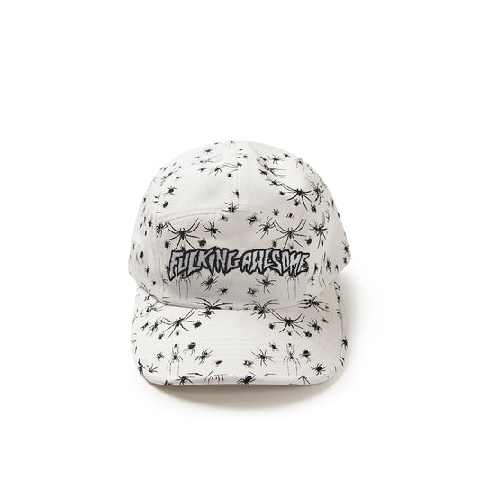 fucking awesome fucking awesome spider stamp volley strapback cap (ivory) p708480-001SPONESIZE