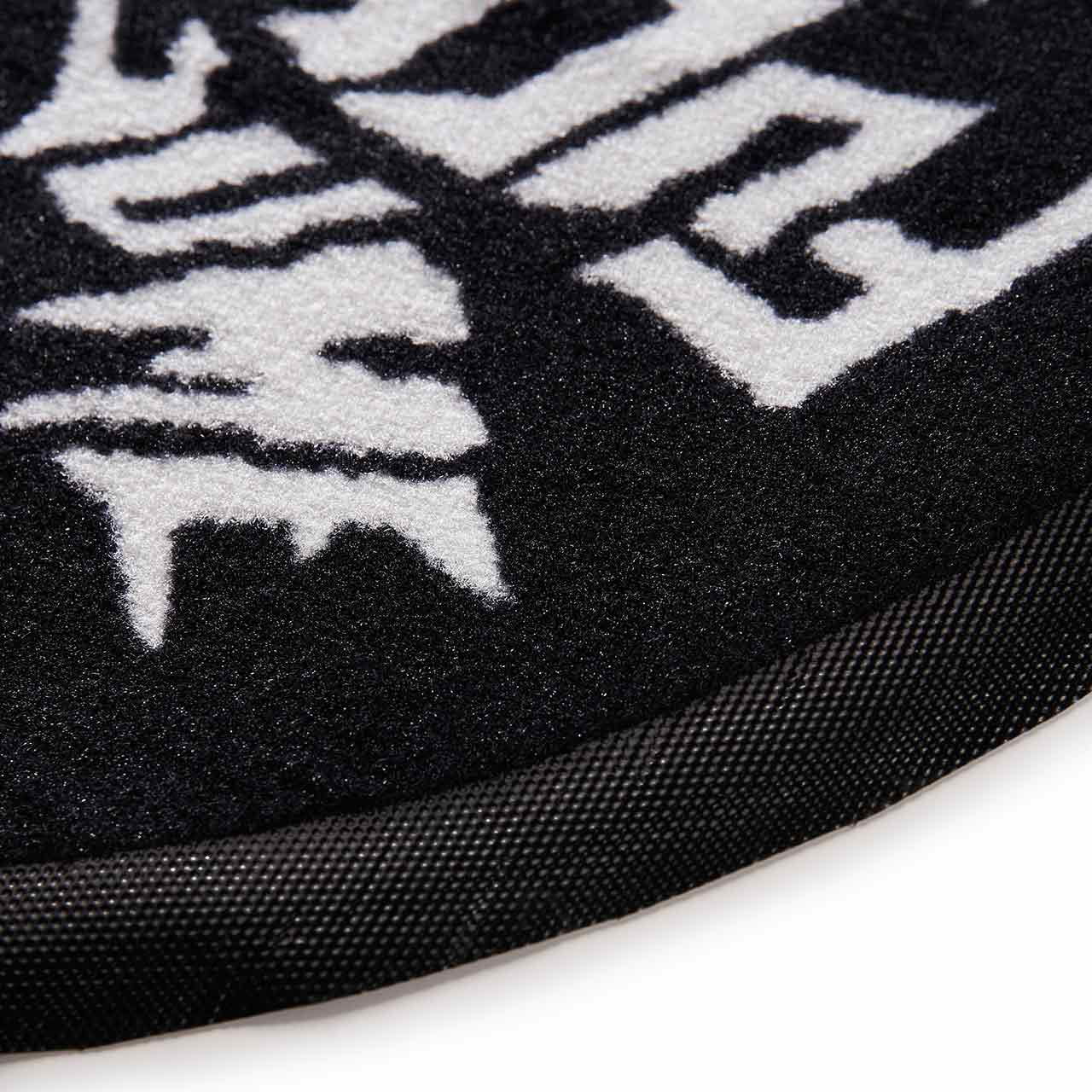 fucking awesome fucking awesome spiral rug knitted (black) P707171SPONESIZE