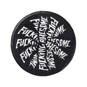 fucking awesome fucking awesome spiral rug knitted (black) P707171SPONESIZE