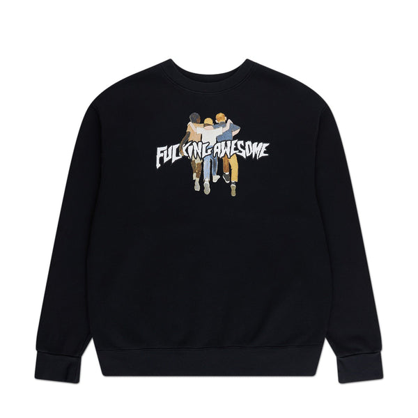 fucking awesome the kids all right crewneck (black) PN1406 - a.plus